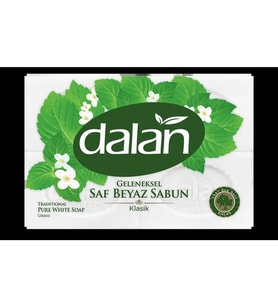 Dalan Dalan Geleneksel Saf Beyaz Sabun 4'lü