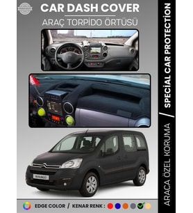 CITROEN BERLİNGO (2015-2020) Torpido Örtüsü Ön Göğüs Torpido Koruma Çatlamayı Engeller Tam Uyum