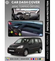 CITROEN BERLİNGO (2015-2020) Torpido Örtüsü Ön Göğüs Torpido Koruma Çatlamayı Engeller Tam Uyum