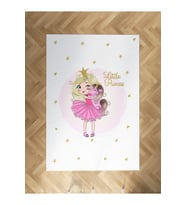 MEKTA HOME BEBEK VE ÇOCUK ODASI Little Princess Desenli Halı