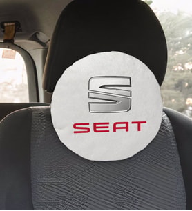 BK Gift Seat Tasarımlı Yuvarlak Araç Koltuk Yastığı-1