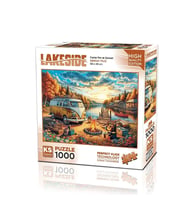 20810 Puzzle 1000 Vos Vos Camp Fi̇re St Sunset