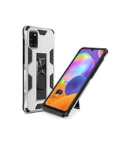 Samsung Galaxy A31 Uyumlu Kılıf Zore Volve Kapak (Gri)
