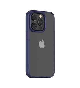BİKAPAK ELIT CRYSTAL IPHONE 14 PRO MAX MAVİ KAPAK