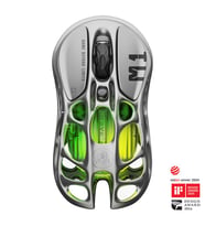 Gravastar Mercury M1 Pro RGB 26.000 DPI Optik Gaming Mouse, Kablosuz, Gunmetal Gray