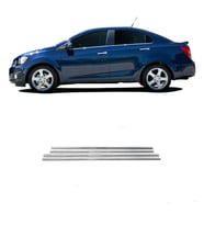 Chevrolet Aveo SEDAN Krom Cam Çıtası Tk 2011 Üzeri Paslanmaz Çelik