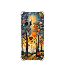 PrintiFy Xiaomi Mi11t Pro ile Uyumlu Düşlerin Dansı Serisi Yıldız Yolculuğu Tasarımlı Uv Baskılı Köşe Korumalı Antişok Kılıf