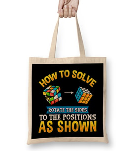 Rubix Cube How To Solve Rotate The Sides To Positions Shown Bez Çanta Uzun Saplı