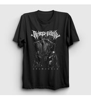 Presmono Unisex Siyah Criminals Rivers Of Nihil T-Shirt 542283tt