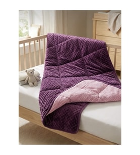 Tekstil Premium Çift Taraflı Kadife Bebek Ve Çocuk Battaniyesi 90x120 cm -