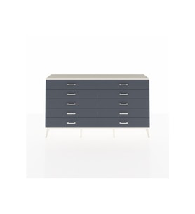 Arges Konsol 10 Çekmeceli  176x30x99 Aytaşı-Aytaşı/Antrasit