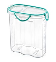 River World Kilitli Kapaklı Contalı Hava,Su Sıvı Geçirmez 2,4 Litre Erzak Saklama Kabı