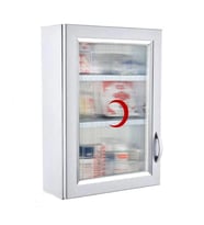 Ecza Dolabı İçi Dolu İlk Yardım İçerikli PVC 50x35x16 CM 159