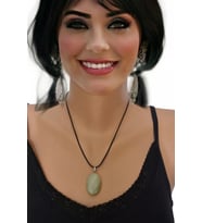 Yeşil Oniks Doğaltaş Kolye 310-4