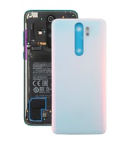 Xiaomi Redmi Note 8 Pro Uyumlu Arka Pil Batarya Kapağı M1906G7G (Beyaz)