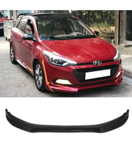 Hyundai İ20 Custom Ön Ek Karlık Mat Siyah Plastik 2014 2015 2016 2017 2018