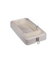 Dikiş Makine Çantası Menteşeli (Krem)