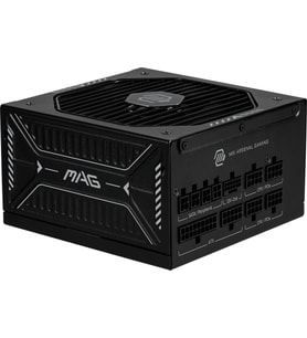 MSI 850W 80+ GOLD MAG A850GLS PCIE5 ATX 3.1 PCIe 5.1 12V-2x6 Tam Modüler Power Supply