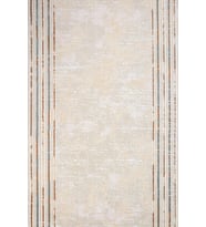Dijital Kaymaz Yıkanabilir Krem Modern Salon Halısı Mutfak Halısı Koridor Halısı Yolluk 12235