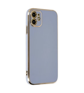 iPhone 12 Kılıf Volet Silikon - Mavi