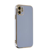 iPhone 12 Kılıf Volet Silikon - Mavi