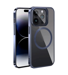 Apple iPhone 15 Pro Kılıf M-safe Şarj Özellikli Standlı Zore Klon Kapak