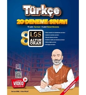 ALTIN ORAN 8.SINIF TÜRKÇE 20 DENEME SINAVI
