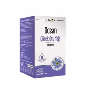 Ocean Çörek Otu Yağı 1000 mg 60 Kapsül