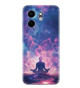 Infinix Hot 50i Kılıf Boutique Baskılı Resimli Meditasyon Pcode -010