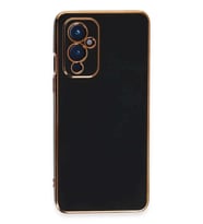 One Plus 9 Kılıf Volet Silikon - Siyah
