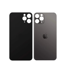 Iphone 11 Pro Max Arka Pil Kapağı Uzay Grisi (Siyah)