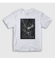 Presmono Unisex Çocuk Beyaz Yüzüklerin Efendisi Güç Yüzükleri Rings Of Power T-Shirt 363929tt (Beyaz)