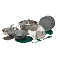 The Full Kitchen Base Camp Cook Set - Paslanmaz Çelik Kamp Pişirme Seti 3.5L  3.7QT