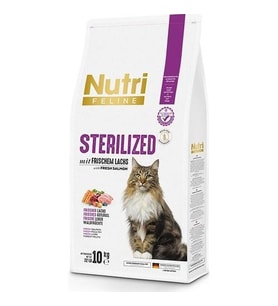 NUTRİ FELİNE STERILISED 10 KG