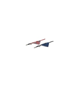 Beeztees Kedi Boyun Tasması, Bandanalı, Zilli, Kırmızı, 24-29cm