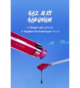 Dewy Lip Glaze Parlak & Dolgun Görünüm Veren Yapışmayan Dudak Parlatıcısı