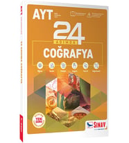 AYT Coğrafya 24 Adımda Konu Anlatımlı Soru Bankası