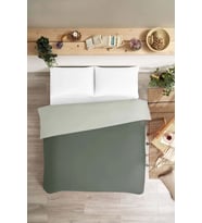 Özdilek Colourist -A.Yeşil K.Yeşil- Battal Çift Kişilik (King Size) Nevresim (Sadece Nevresim İçerir)