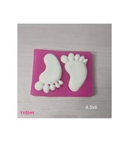 YY0544 Ayak İzi Silikon Kalıp