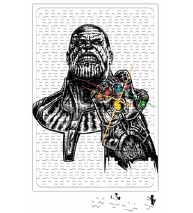 Thanos Infinity Gauntlet Avengers Infinity War Puzzle