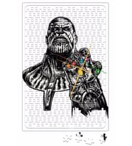 Thanos Infinity Gauntlet Avengers Infinity War Puzzle