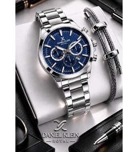 Daniel Klein Premium Çelik Kordon 2 Yıl Garantili 3 Atm Suya Dayanıklı Erkek Kol Saati EDK.R11095.3