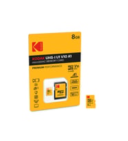 KODAK UHS-I U1 V10 A1 8GB MICRO SDHC MEMORY CARD