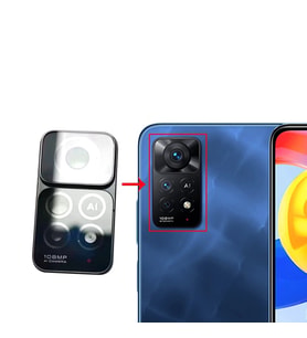 Xiaomi Redmi Note 11 Pro 5G Uyumlu Kamera Lensi Camı Full 21091116I 2201116SG