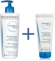 Bioderma Atoderm Cream 500 Ml+Bioderma Atoderm Cream Tube 200 ml