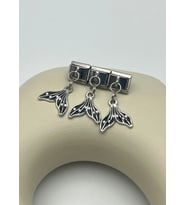 Çelik Silver Kuyruk Sallantılı Nomi Charm - 25crm91