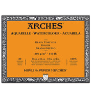 Arches Suluboya Blok Rough Natural White 300 gr 46x61 cm 20 Sayfa 