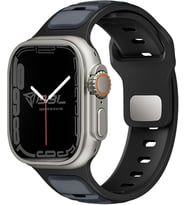 Apple Watch Series SE/11/10/9/8/7/6/5/4/3 ile Uyumlu Silikon Kordon 46mm/45mm/44mm, Series 10 42mm/41mm/40mm/38mm
