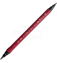 Zig Fudepen Çift Uçlu Kalem Siyah DF150-55B