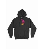 Tırmanış Tasarım Siyah Sweatshirt Hoodie